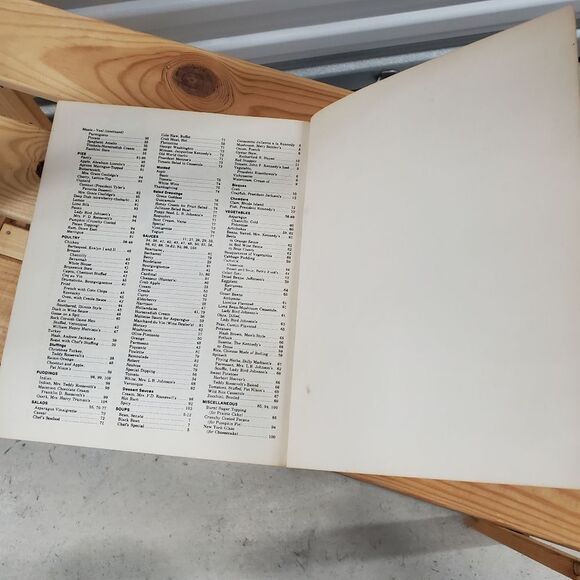 The Presidents' Own White House Cookbook Culinary Arts Institute Recipe Book - Picture 5 of 6